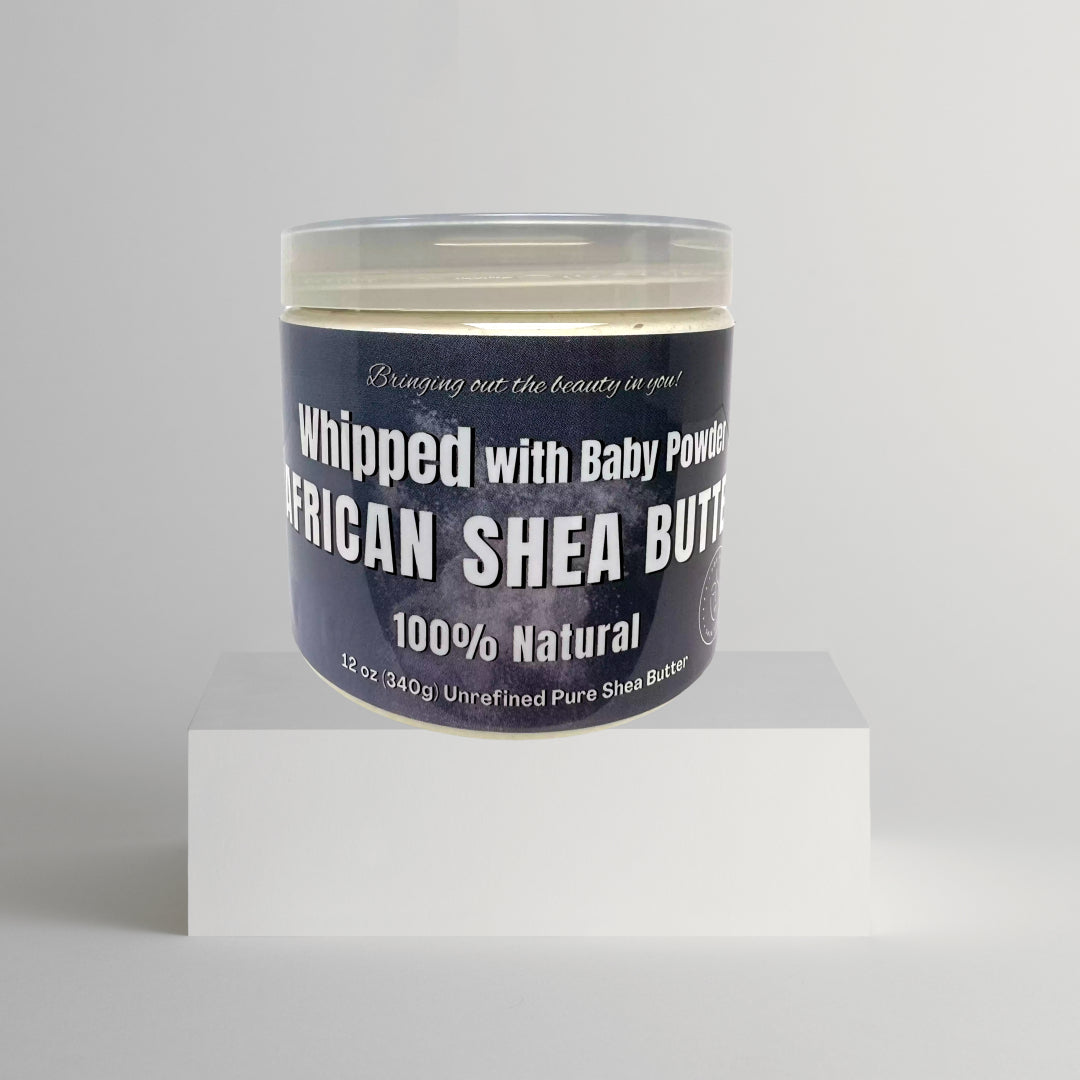 Baby powder shea sales butter