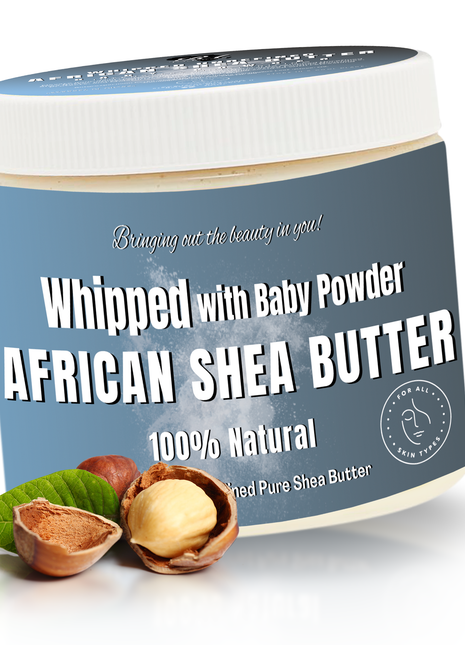 Whipped African Shea Butter w/ Baby Powder