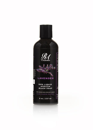 Liquid 100% African Black Soap w/ Lavender