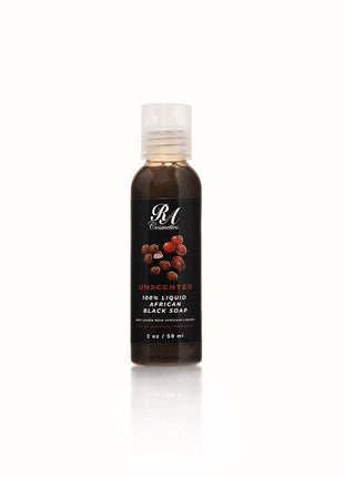 Liquid 100% African Black Soap - Unscented