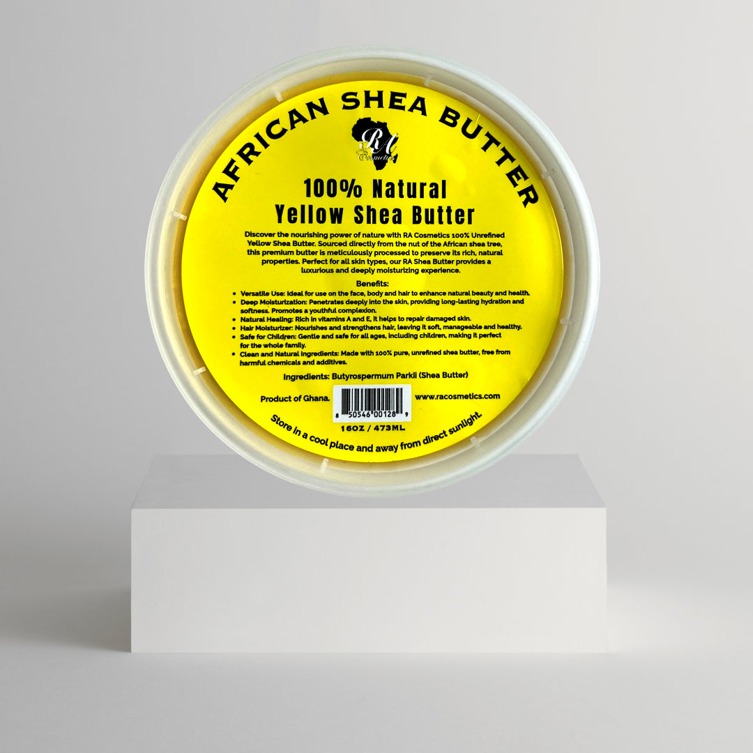 PURE UNREFINED SHEA BUTTER - YELLOW