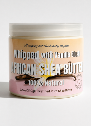 Whipped African Shea Butter w/ Vanilla Blush
