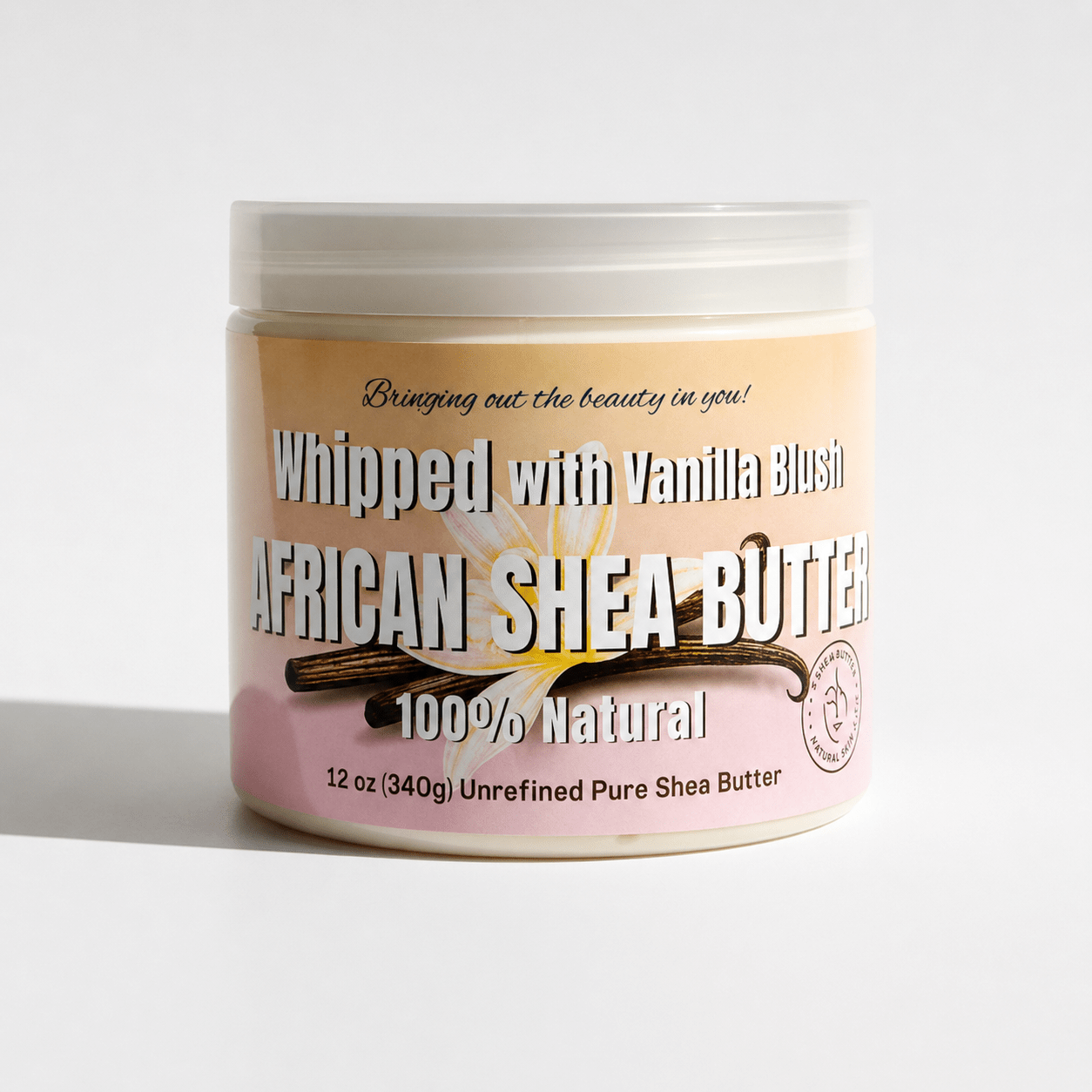 Whipped African Shea Butter w/ Vanilla Blush