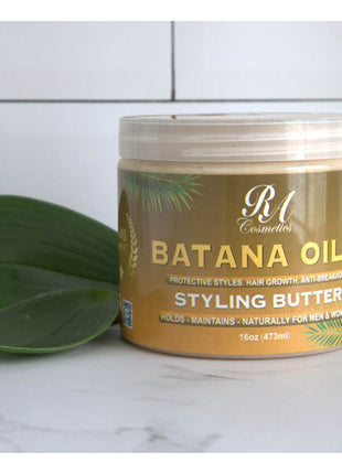 Batana Oil Styling Butter - Protective Styles, Hair Growth, Anti-Breakage