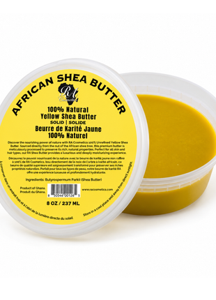 100% Natural African Shea Butter (Yellow) - Smooth & Unrefined