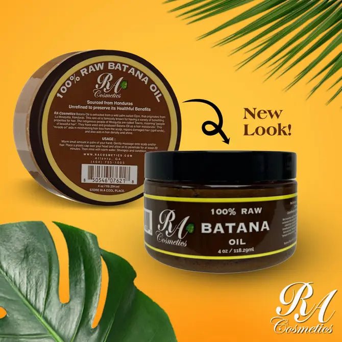 100% Raw Batana Oil for Hair Growth, Strength & Shine – Sourced from Honduras
