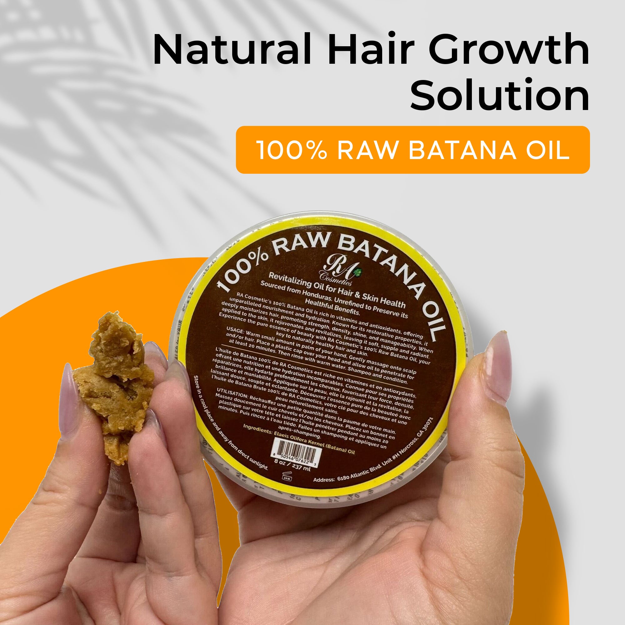 100% Raw Batana Oil for Hair Growth, Strength & Shine – Sourced from Honduras