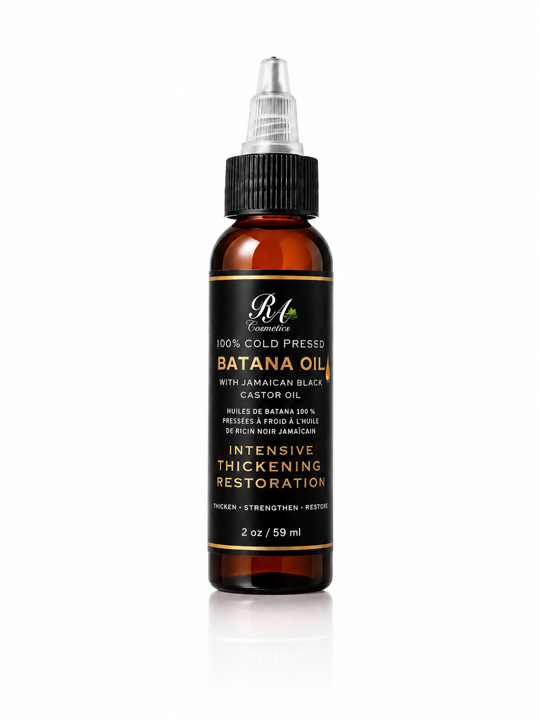 100% Cold-Pressed Batana Oil w/ Jamaican Black Castor Oil