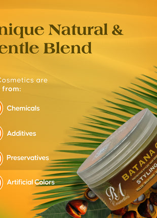 Batana Oil Styling Butter - Protective Styles, Hair Growth, Anti-Breakage