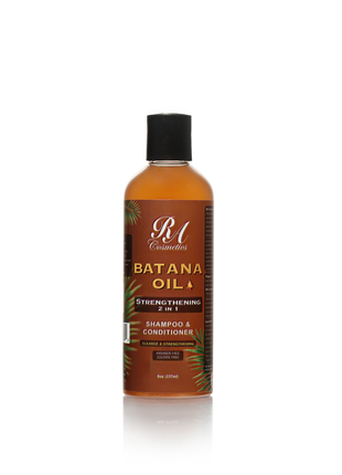 Batana Trio - Raw Batana Oil 4oz, 2 in 1 Shampoo/Conditioner, Leave In