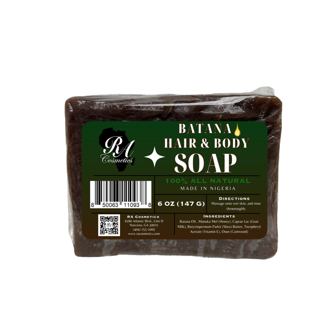 100% Batana Hair & Body Natural Soap Bar