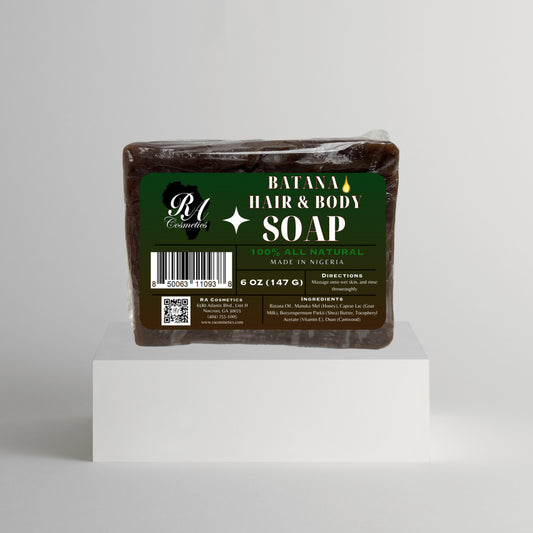 100% Batana Hair & Body Natural Soap Bar