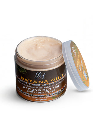 Batana Oil Styling Butter - Protective Styles, Hair Growth, Anti-Breakage