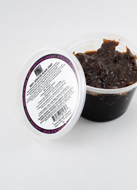 100% African Black Soap - Creamy