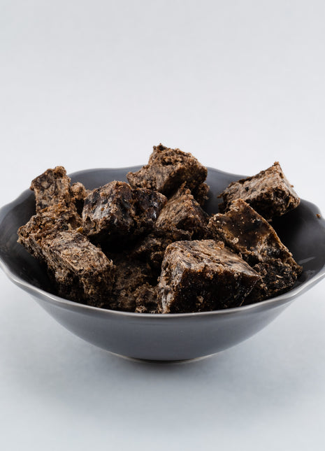 100% African Black Soap - Chunky