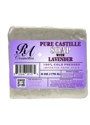 Pure Castille Soap Bar w/ Lavender