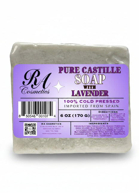 Pure Castille Soap Bar w/ Lavender