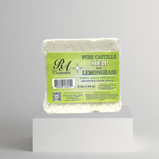 Pure Castille Soap Bar w/ Lemongrass