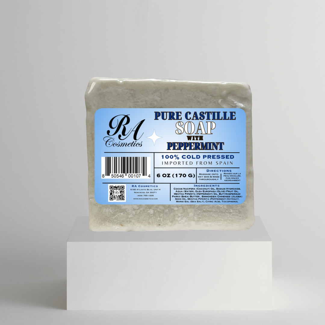 Pure Castille Soap Bar w/ Peppermint