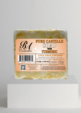 Pure Castille Soap Bar w/ Turmeric