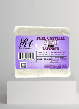 Pure Castille Soap Bar w/ Lavender