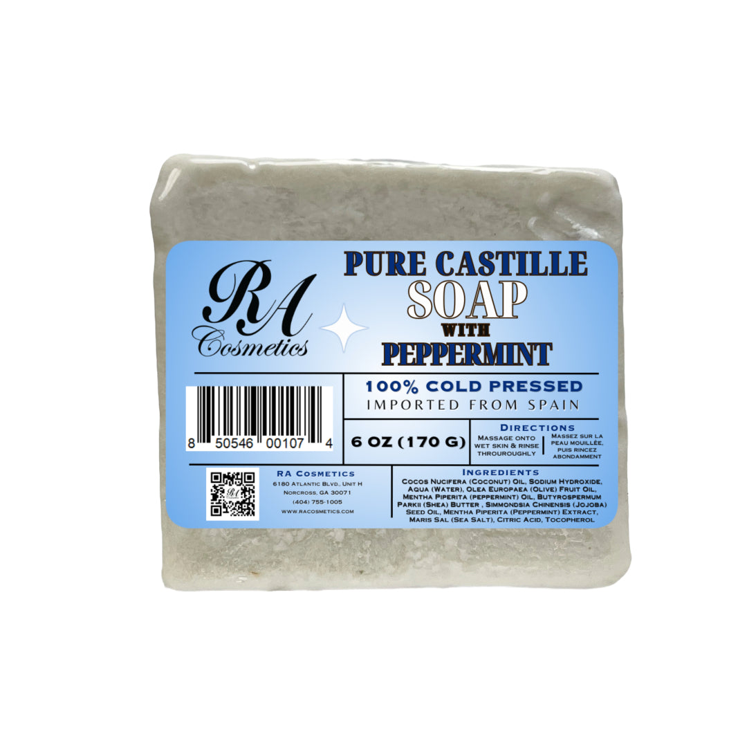 Pure Castille Soap Bar w/ Peppermint