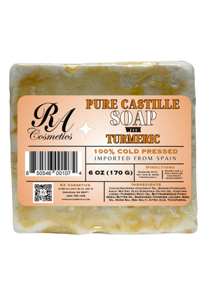 Pure Castille Soap Bar w/ Turmeric