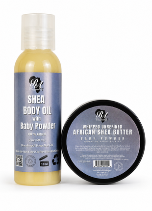 Shea Body Oil - Baby Powder