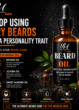 Men’s Beard Oil, 2 oz