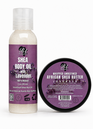 Whipped African Shea Butter w/ Lavender