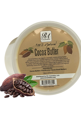 100% Natural Cocoa Butter - Solid