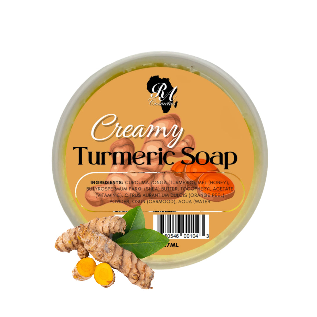 100% Creamy Turmeric Natural Soap