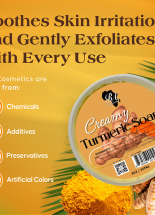 100% Natural Turmeric Cleansing Cream