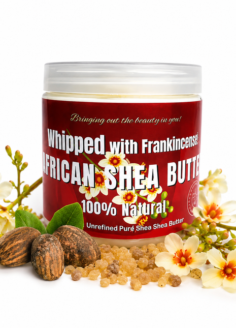 Whipped African Shea Butter w/ Frankincense