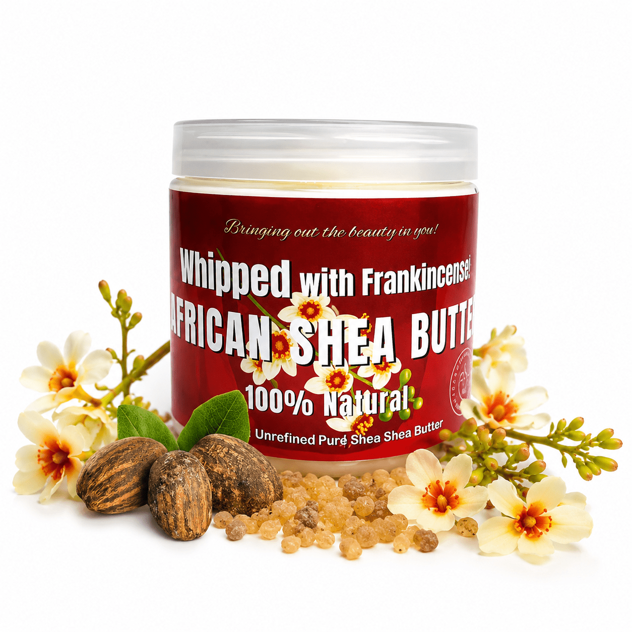 Whipped African Shea Butter w/ Frankincense