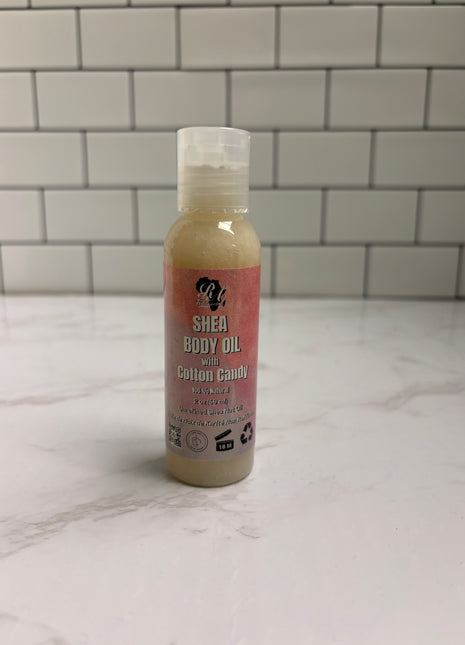 Shea Body Oil - Cotton Candy