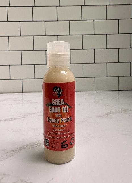 Shea Body Oil - Honey Peach