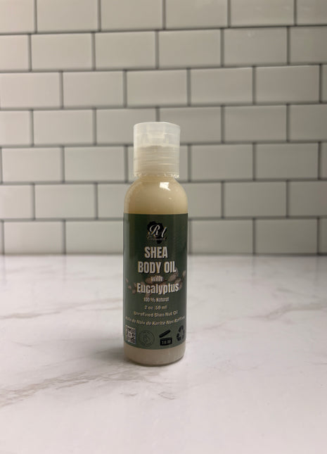 Shea Body Oil - Eucalyptus