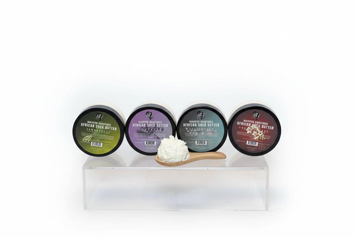 Aroma Therapy Whipped Shea Butter Sample Set (2oz x 4)