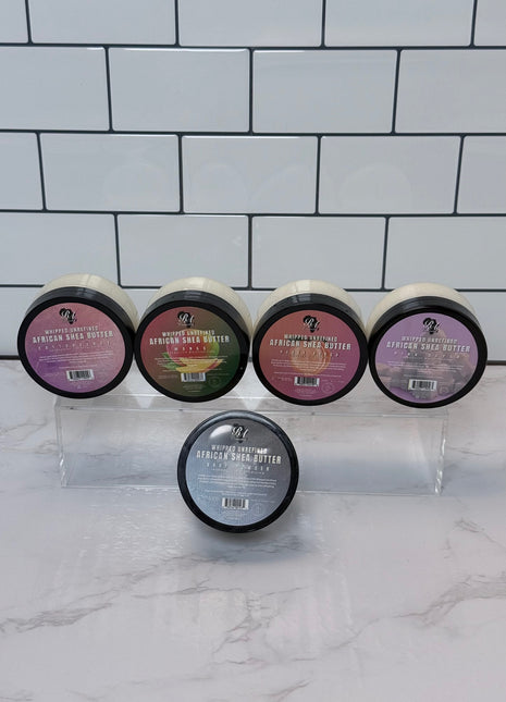 Pretty & Pure Whipped Shea Butter Sample Set (2oz x 5)