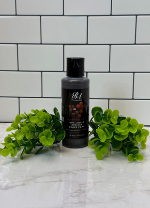 Liquid 100% African Black Soap - Unscented