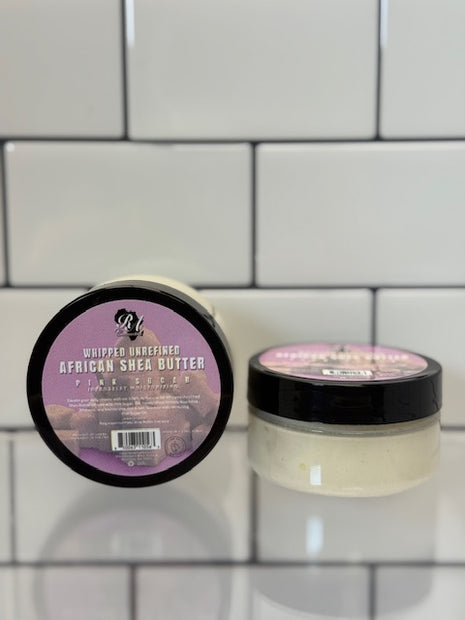 Whipped African Shea Butter w/ Pink Sugar