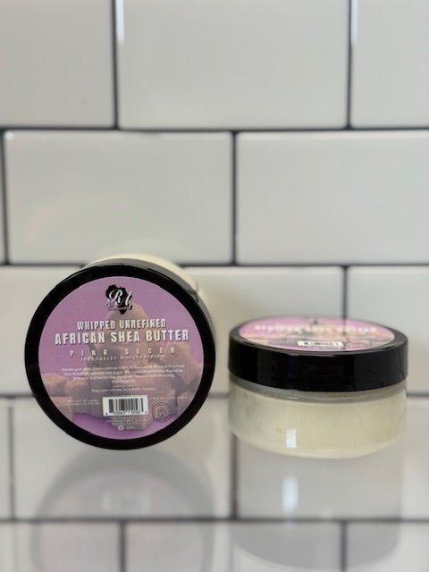 Whipped African Shea Butter w/ Pink Sugar