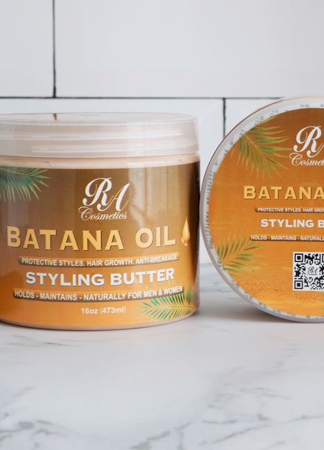 Batana Oil Styling Butter - Protective Styles, Hair Growth, Anti-Breakage