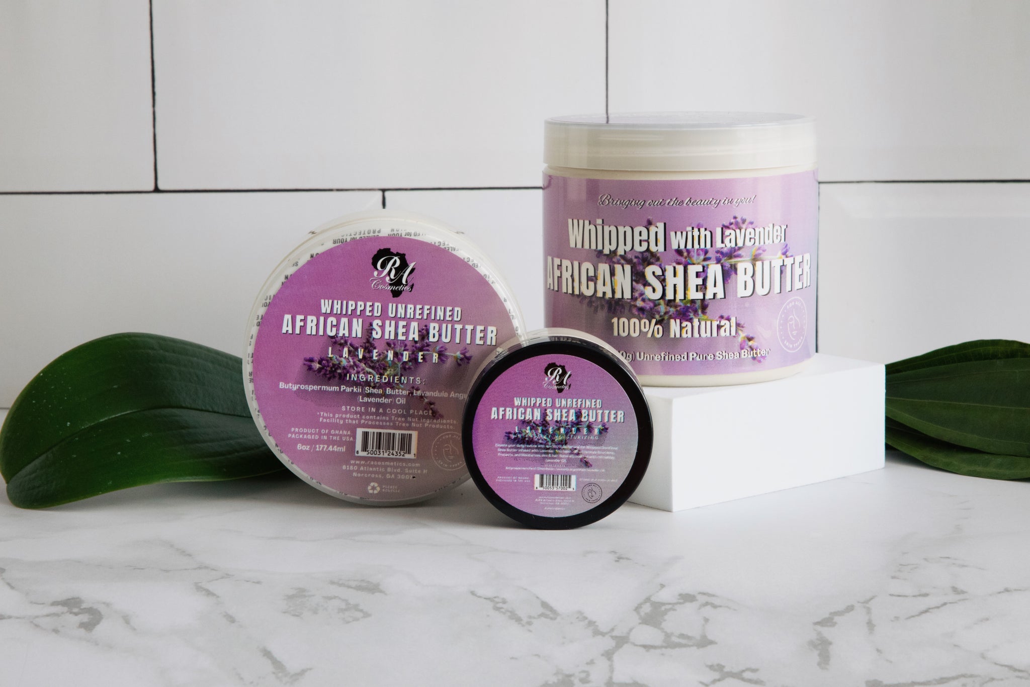 Whipped African Shea Butter w/ Lavender