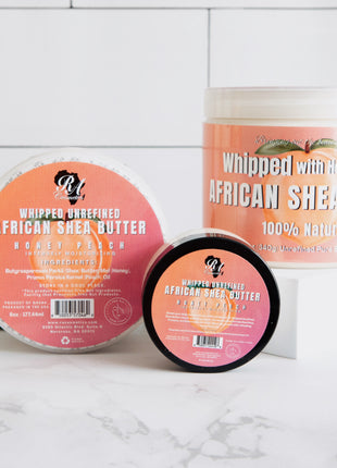 Whipped African Shea Butter w/ Honey Peach