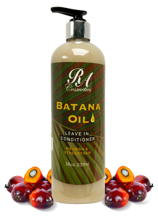 Batana Trio - Raw Batana Oil 2oz, 2 in 1 Shampoo/Conditioner, Leave In