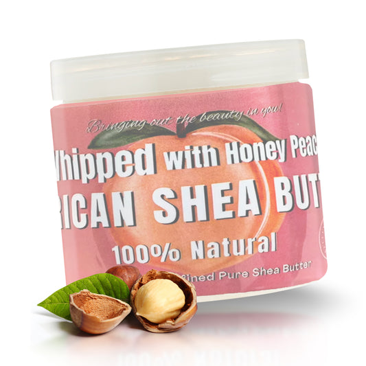 Whipped African Shea Butter w/ Honey Peach