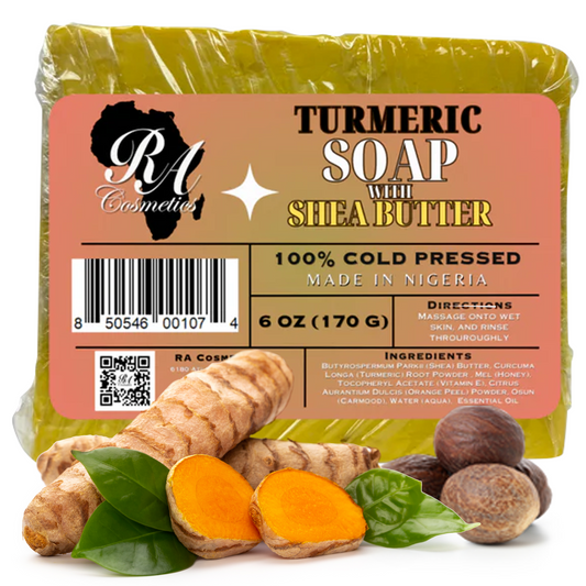 100% Turmeric & Shea Butter Soap Bar