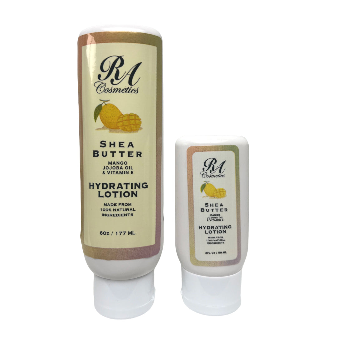 Shea Butter Hydrating Lotion w/ Jojoba Oil & Vitamin E - Mango